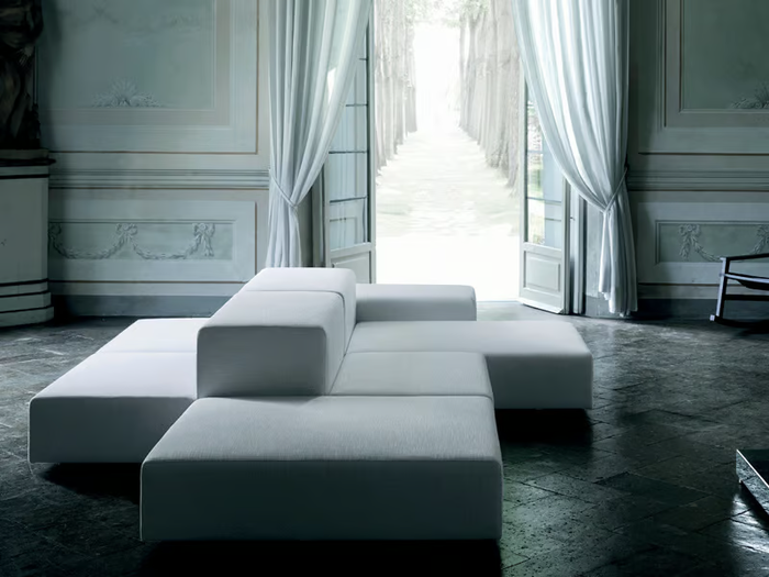 EXTRA WALL - Sectional sofa with removable cover _ Living Divani